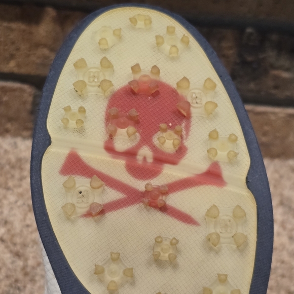 G/FORE Grosgrain Stud Cap Toe Gallivanter Spikeless Golf Shoes Wmn 8 - Picture 9 of 9